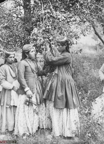 پوشش زنان ایرانی زمان های دور